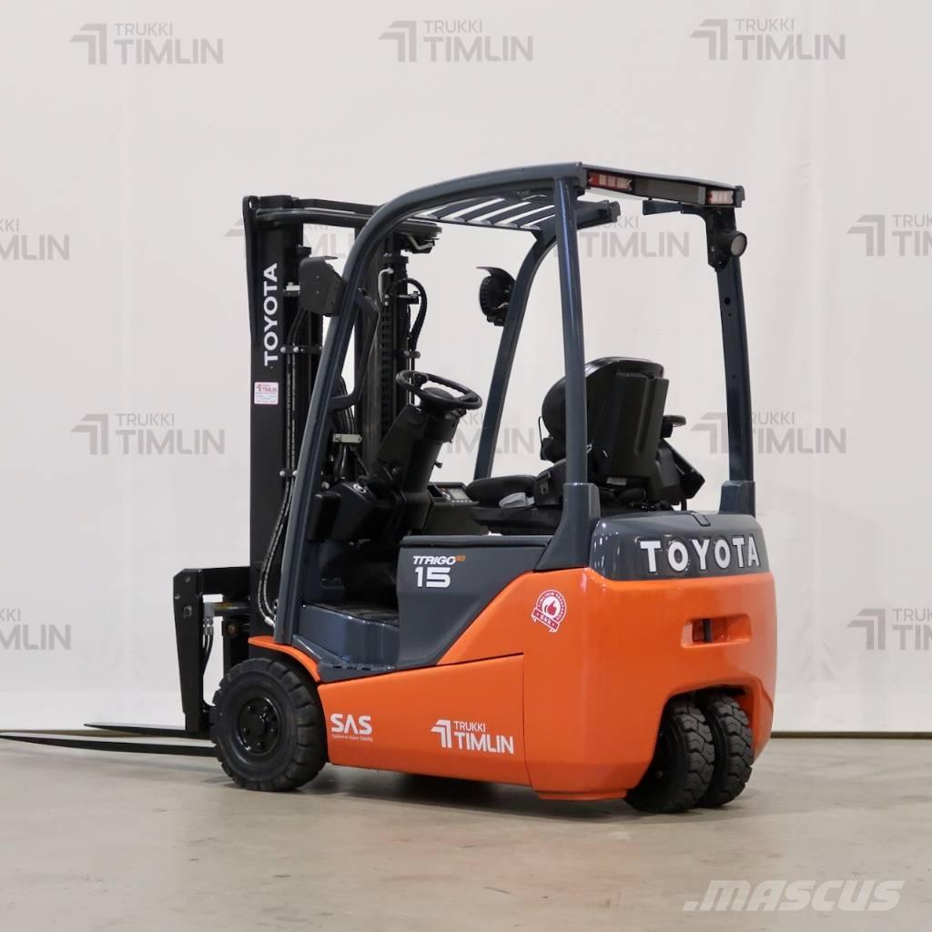 Toyota 8FBE15T Electric forklift trucks