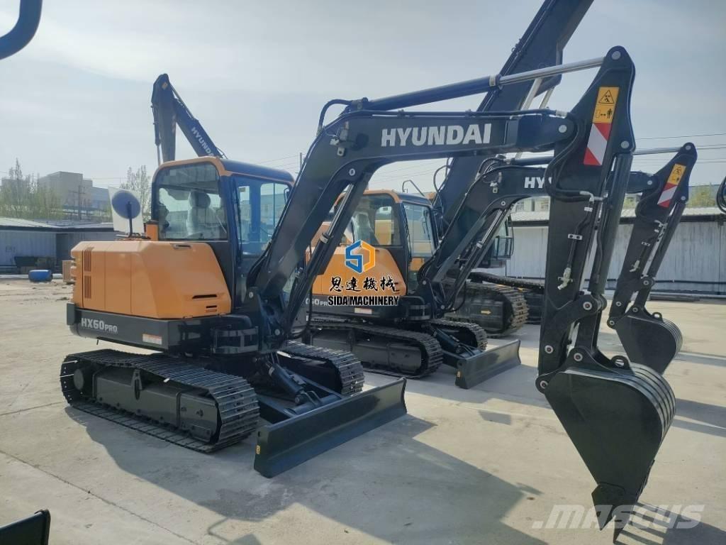 Hyundai HX60Pro Mini excavators < 7t