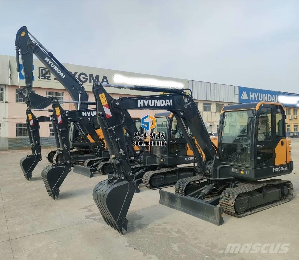 Hyundai HX60Pro Mini excavators < 7t