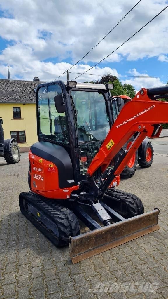 Kubota U27-4 Hi-Lux Mini excavators < 7t