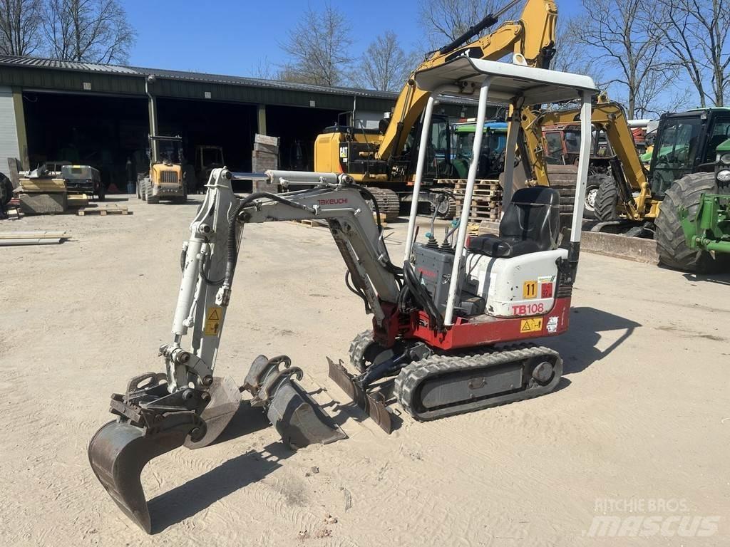 Takeuchi TB108 Mini excavators < 7t