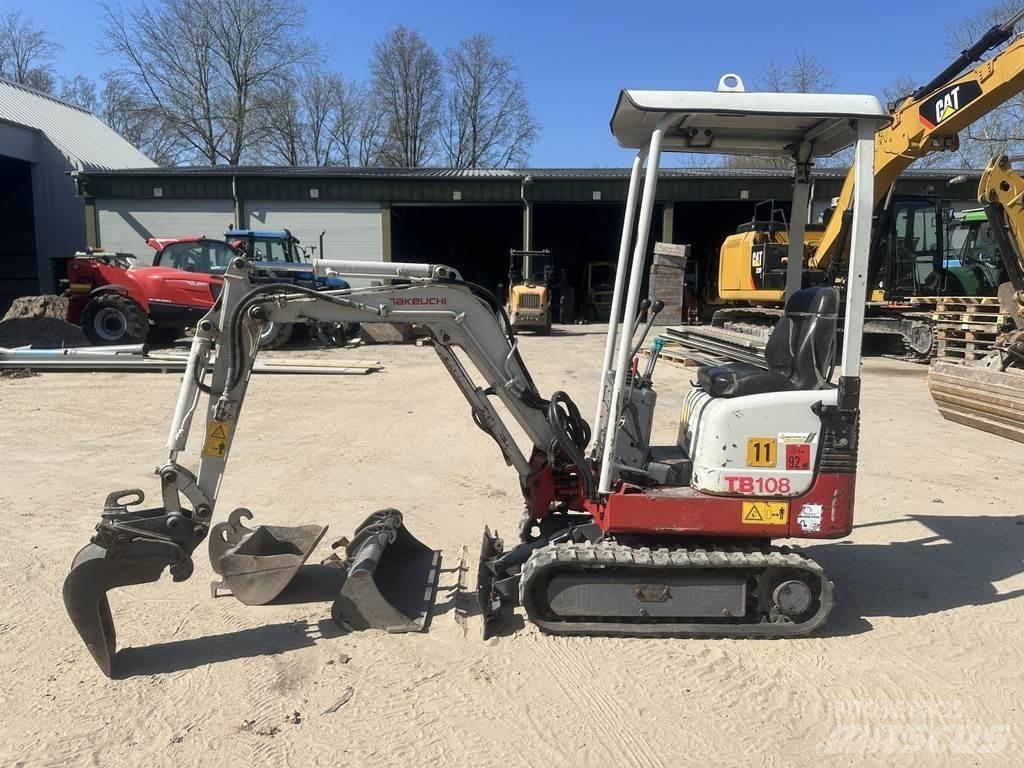Takeuchi TB108 Mini excavators < 7t