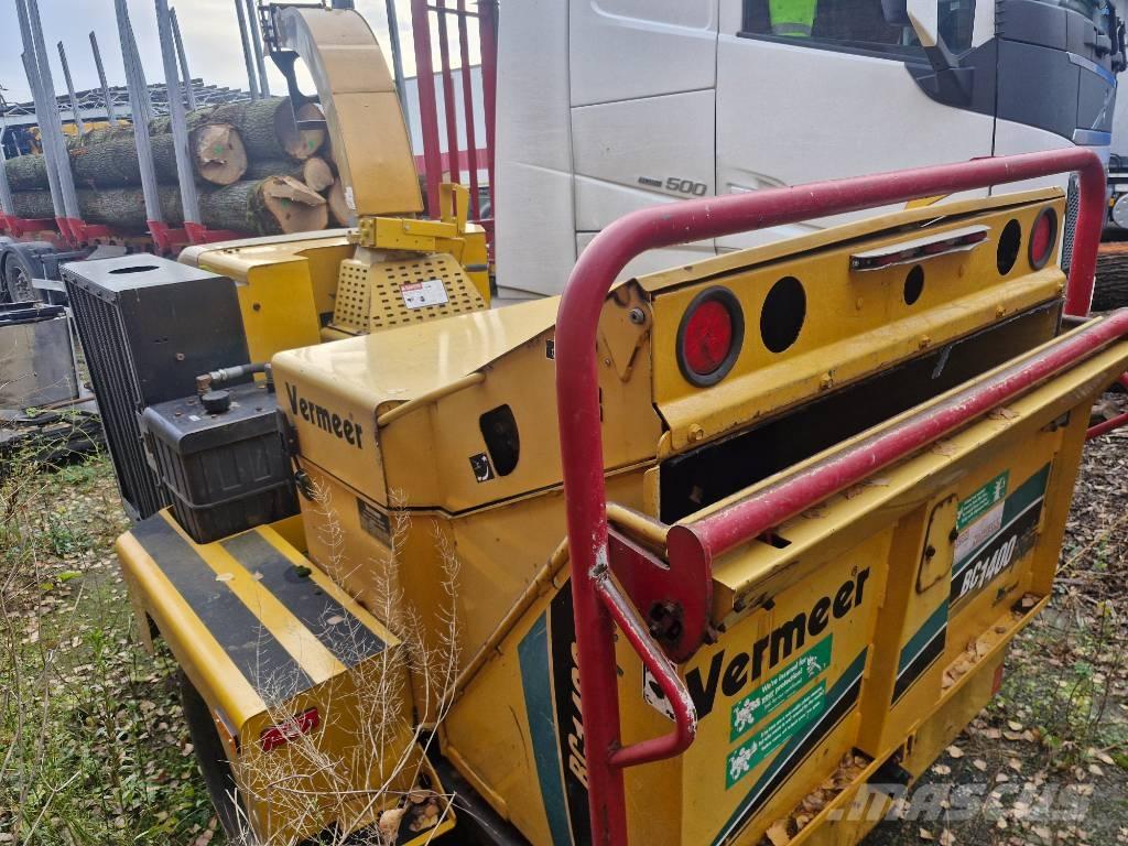 Vermeer BC1400 Wood chippers