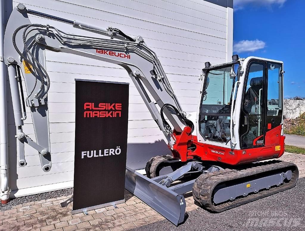 Takeuchi TB260 Mini excavators < 7t