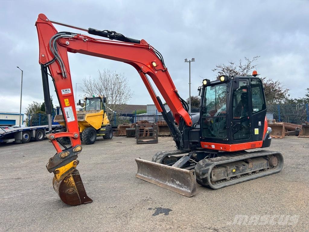 Kubota KX080-4 Midi excavators  7t - 12t