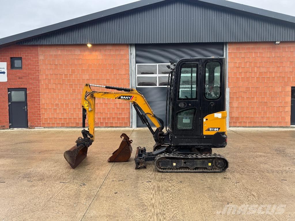 Sany SY 18 C Mini excavators < 7t