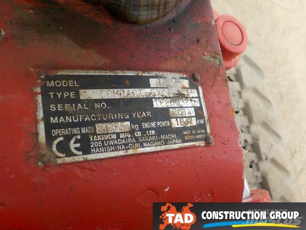 Takeuchi TB228 Mini excavators < 7t