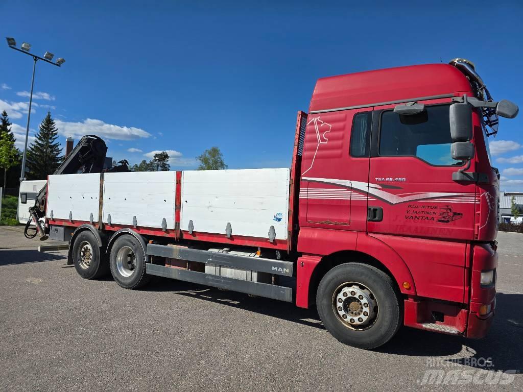 MAN TGA 26.480 Crane trucks