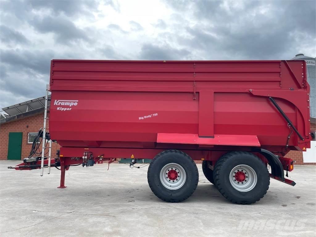 Krampe BigBody 700 Bale trailers