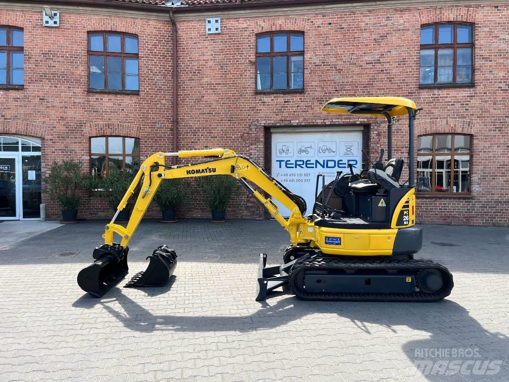 Komatsu PC 26 MR-3 Mini excavators < 7t