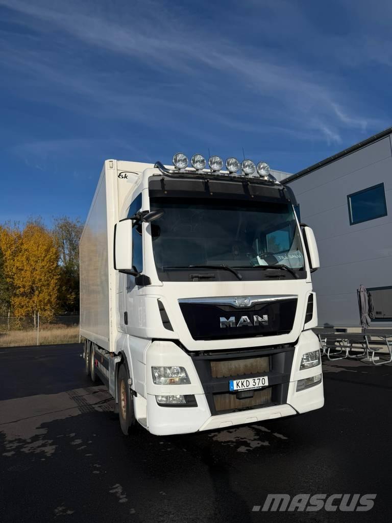 MAN TGX 26.480 6x2 Van Body Trucks