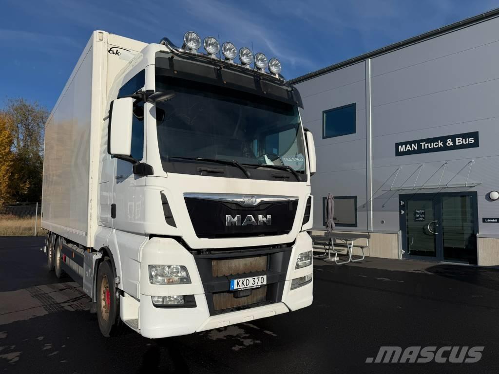 MAN TGX 26.480 6x2 Van Body Trucks