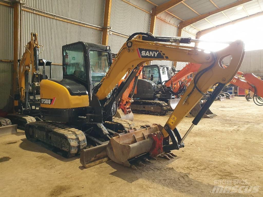 Sany SY50U Mini excavators < 7t