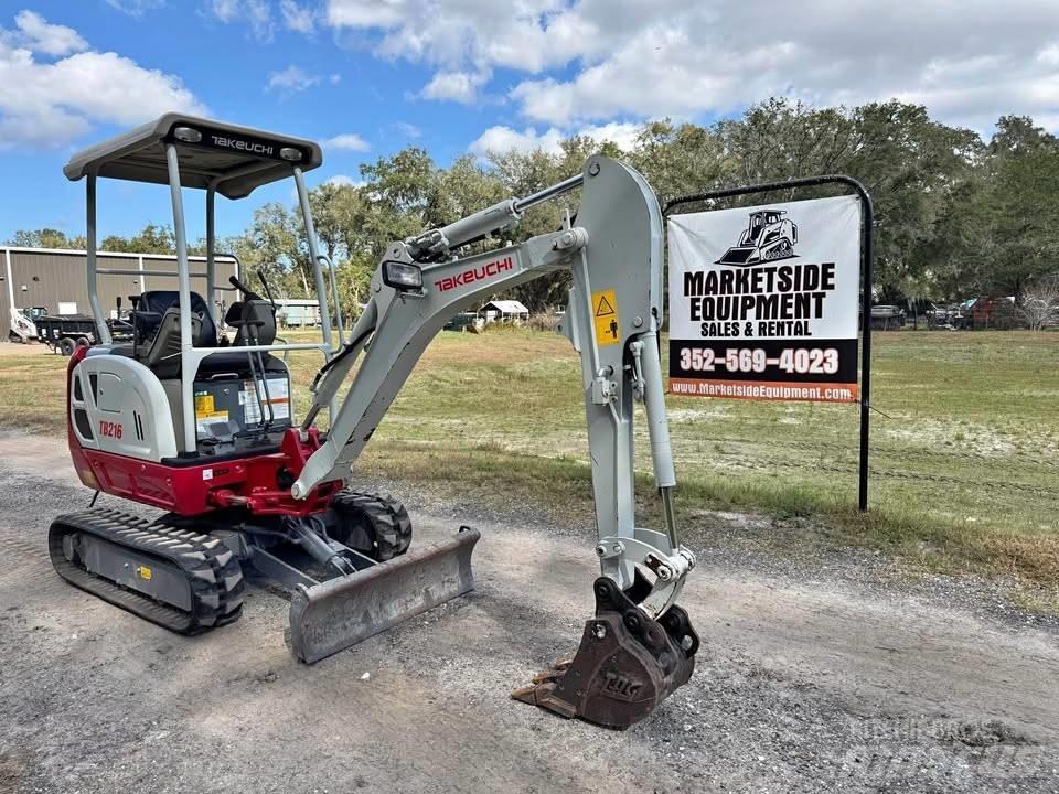 Takeuchi TB 216 Mini excavators < 7t