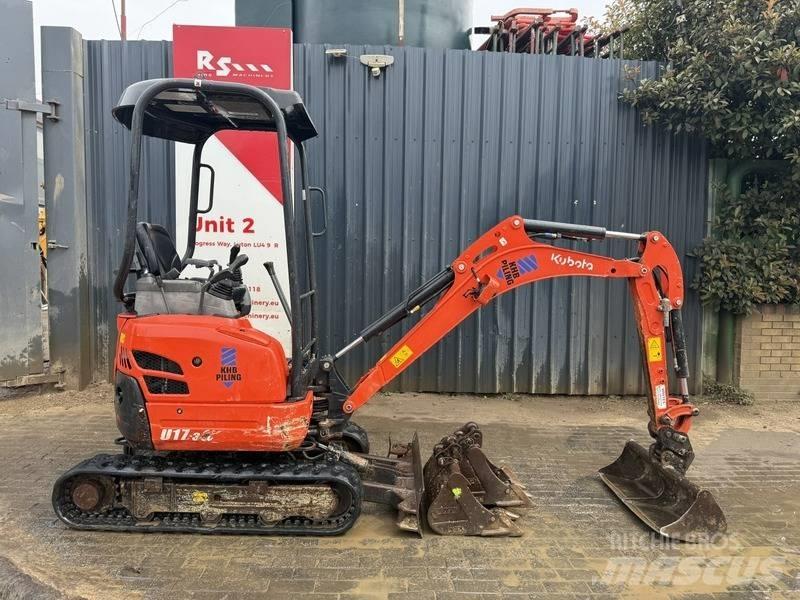Kubota U 17-3 Mini excavators < 7t
