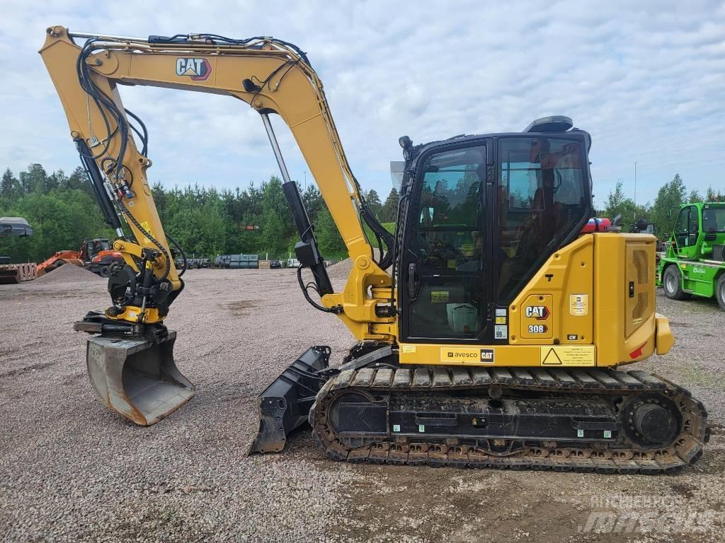 CAT 308CR Midi excavators  7t - 12t