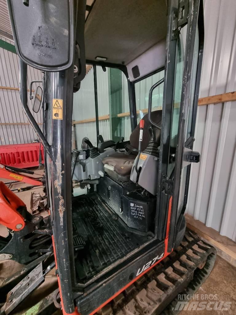 Kubota U 27-4 Mini excavators < 7t