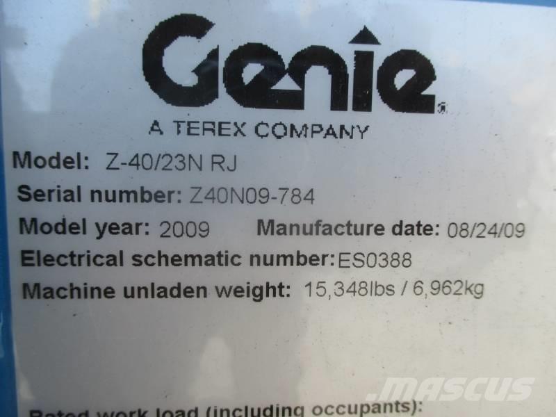 Genie Z 40/23 N RJ Articulated boom lifts