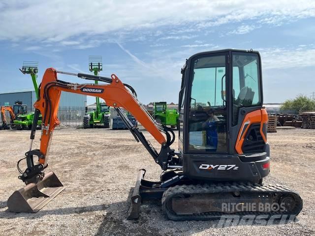 Doosan DX 27 Z Mini excavators < 7t