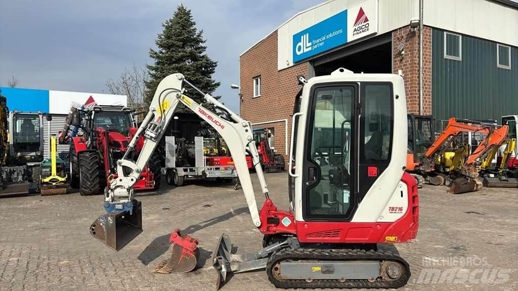 Takeuchi TB216 Mini excavators < 7t