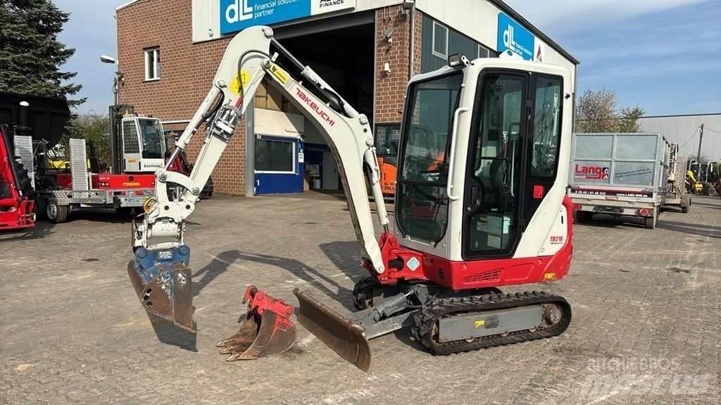 Takeuchi TB216 Mini excavators < 7t