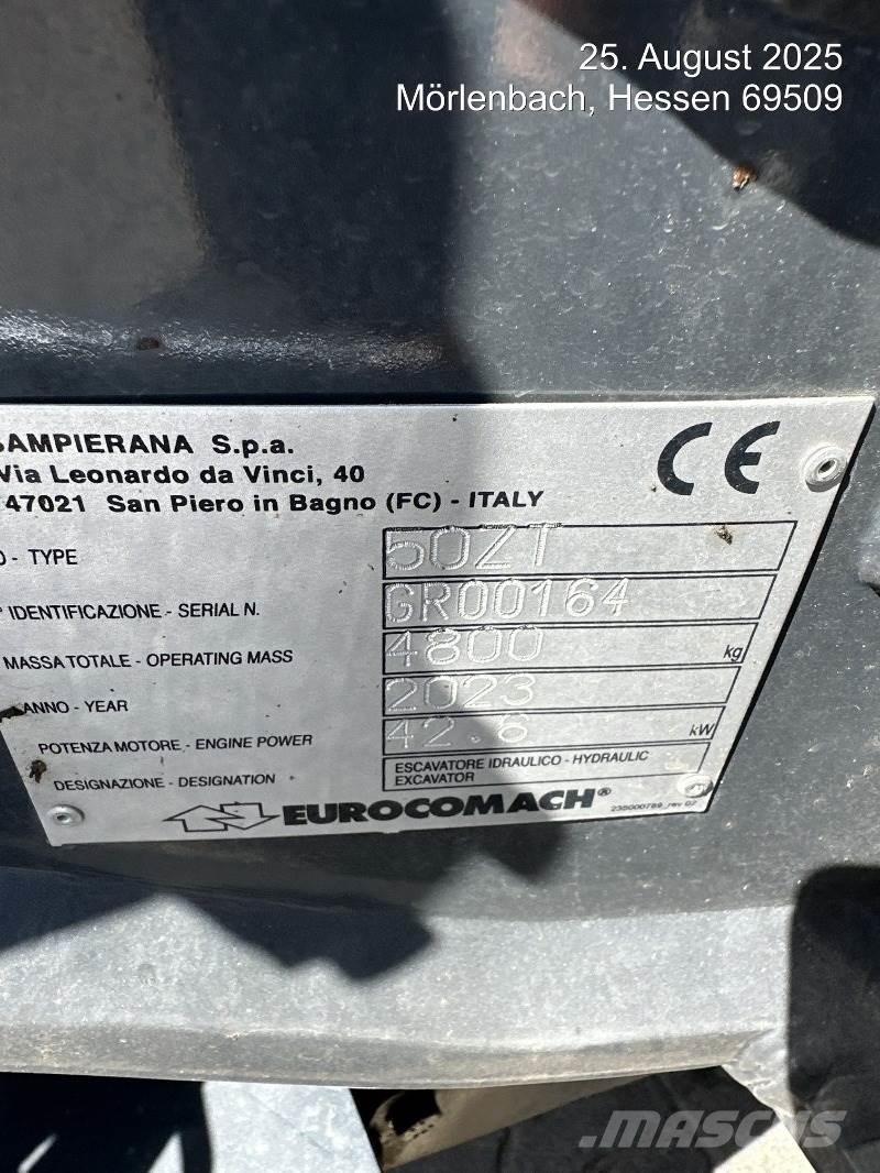 Eurocomach 50ZT Mini excavators < 7t