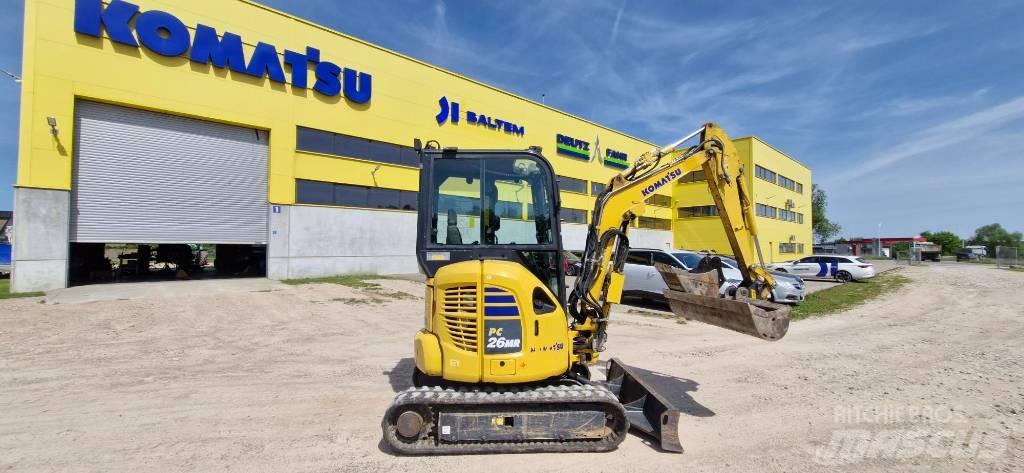Komatsu PC 26 MR Mini excavators < 7t