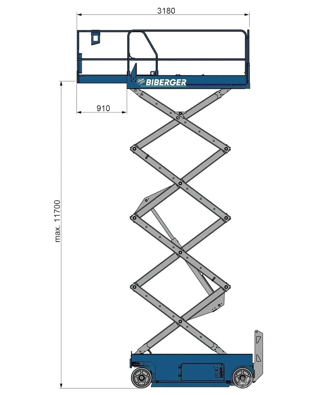 Genie GS 4047 Scissor lifts