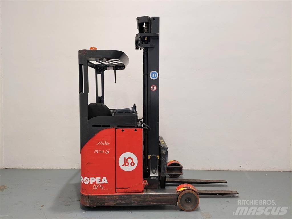 Linde R14S Reach truck