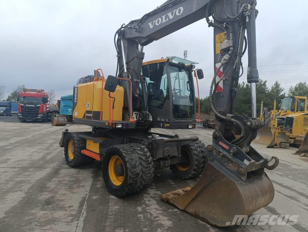 Volvo EWR 150 E Wheeled excavators