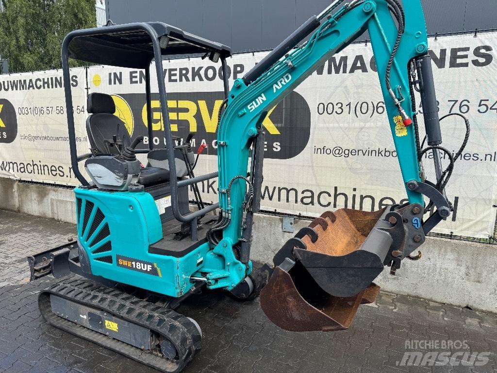 Sunward SWE 18 UF Mini excavators < 7t