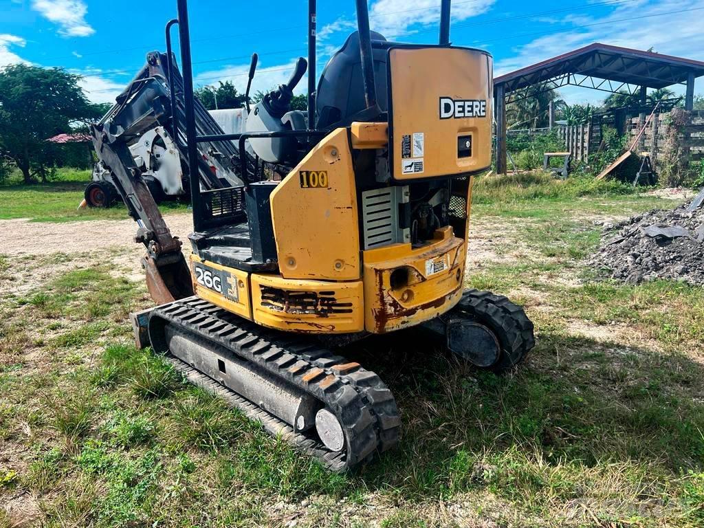 John Deere 26G Mini excavators < 7t