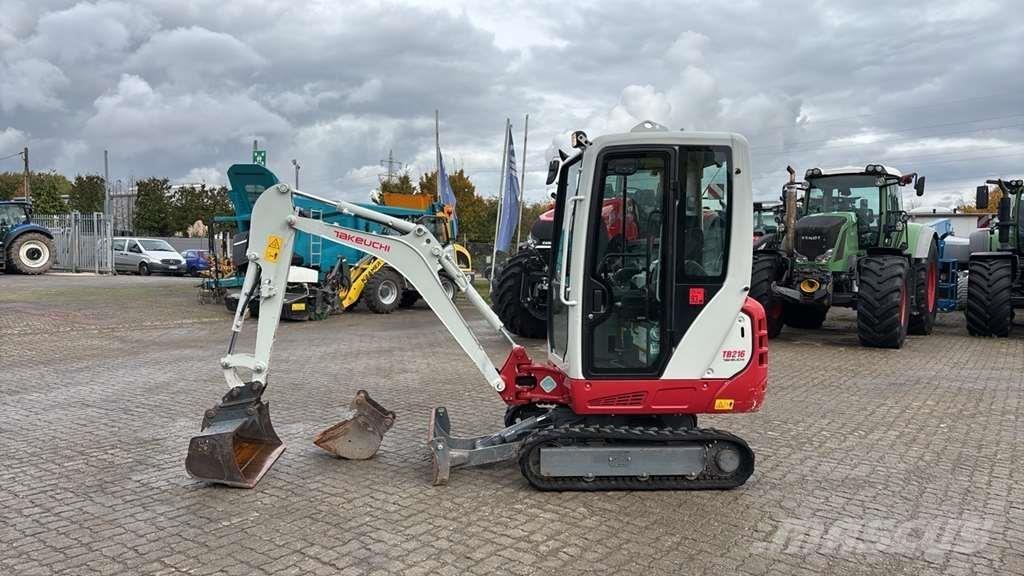 Takeuchi TB216 Mini excavators < 7t