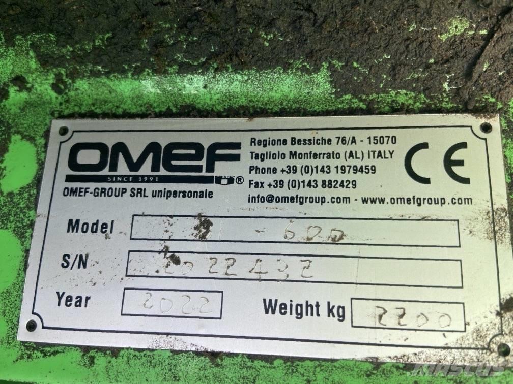  OMEF BI-600 Wood splitters, cutters, and chippers