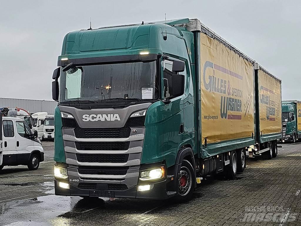 Scania S450 6x2*4 Tautliner/curtainside trucks