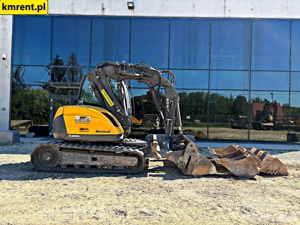 Mecalac 8 MCR Crawler excavators