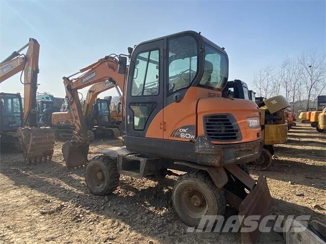Doosan DX60W Wheeled excavators