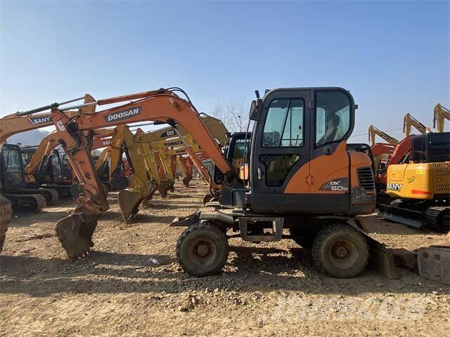 Doosan DX60W Wheeled excavators