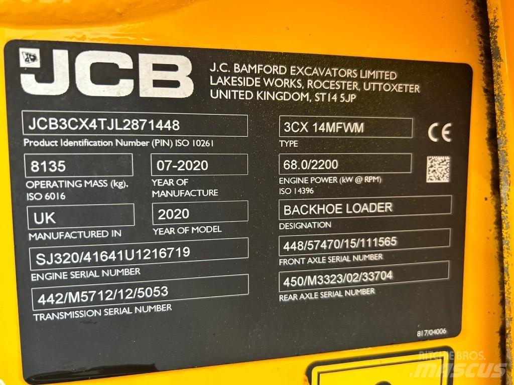 JCB 3CX Air Con TLB's
