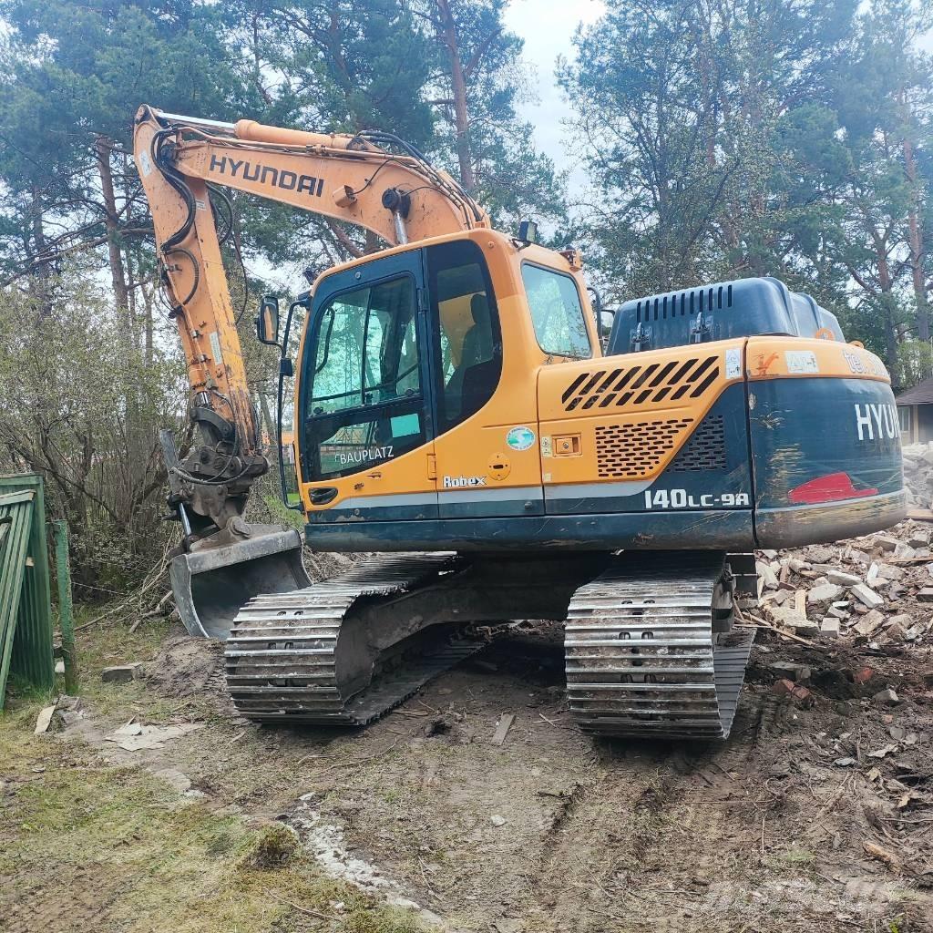 Hyundai LC 140 Crawler excavators