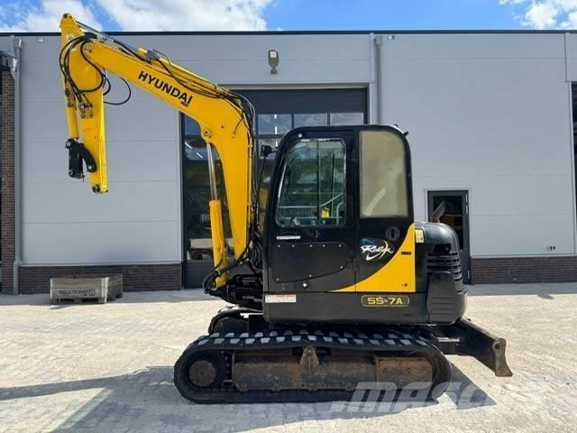 Hyundai Robex 55-7 Mini excavators < 7t