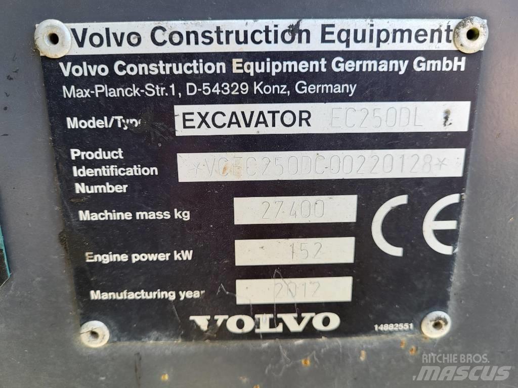 Volvo EC 250 D L Crawler excavators