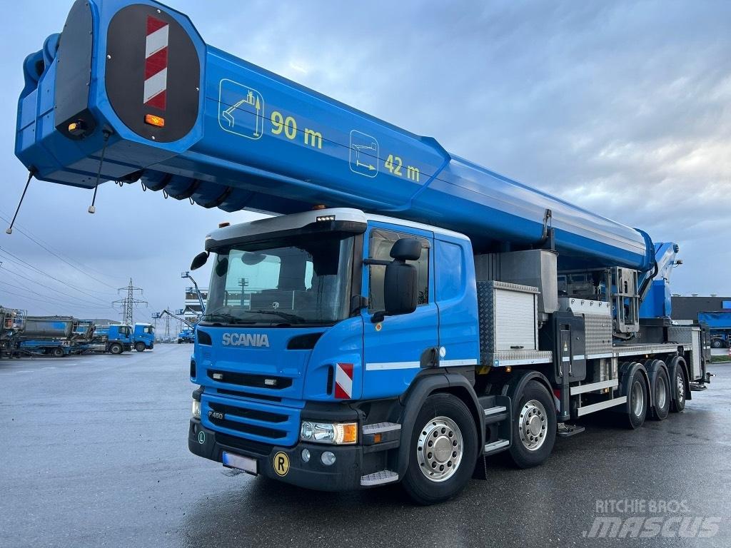 Scania P 450 Truck mounted aerial platforms