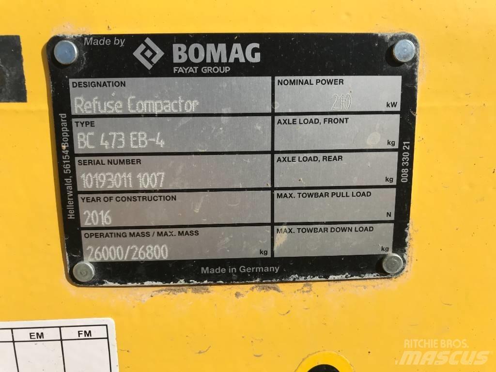 Bomag BC473EB-4 Single drum rollers