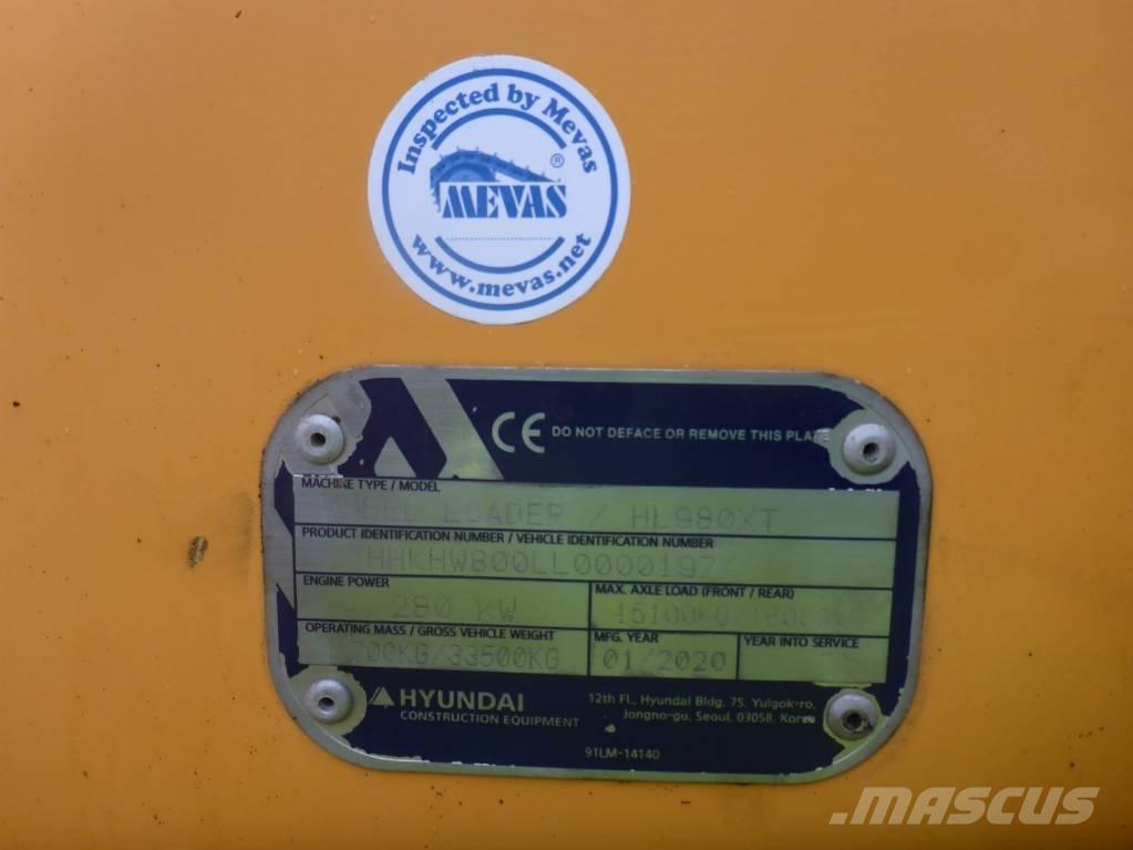 Hyundai HL980XT Wheel loaders