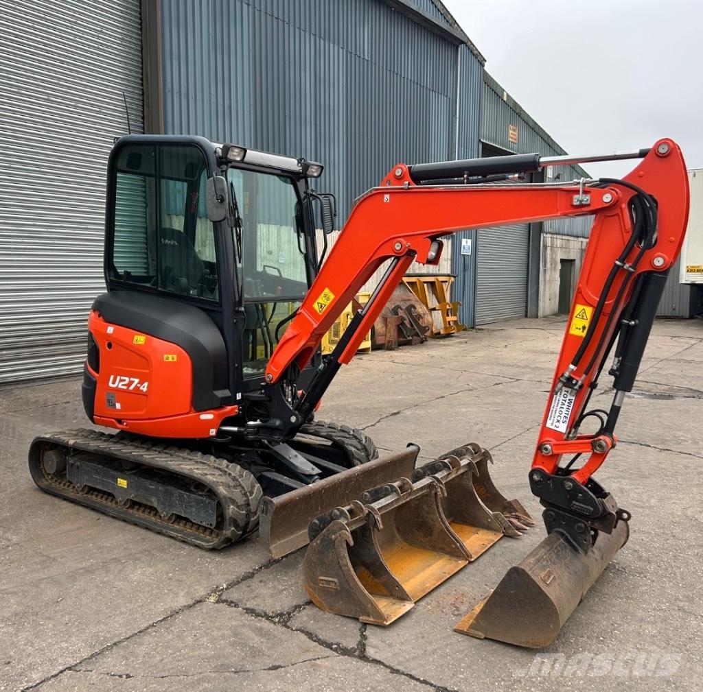 Kubota U27-4 Mini excavators < 7t
