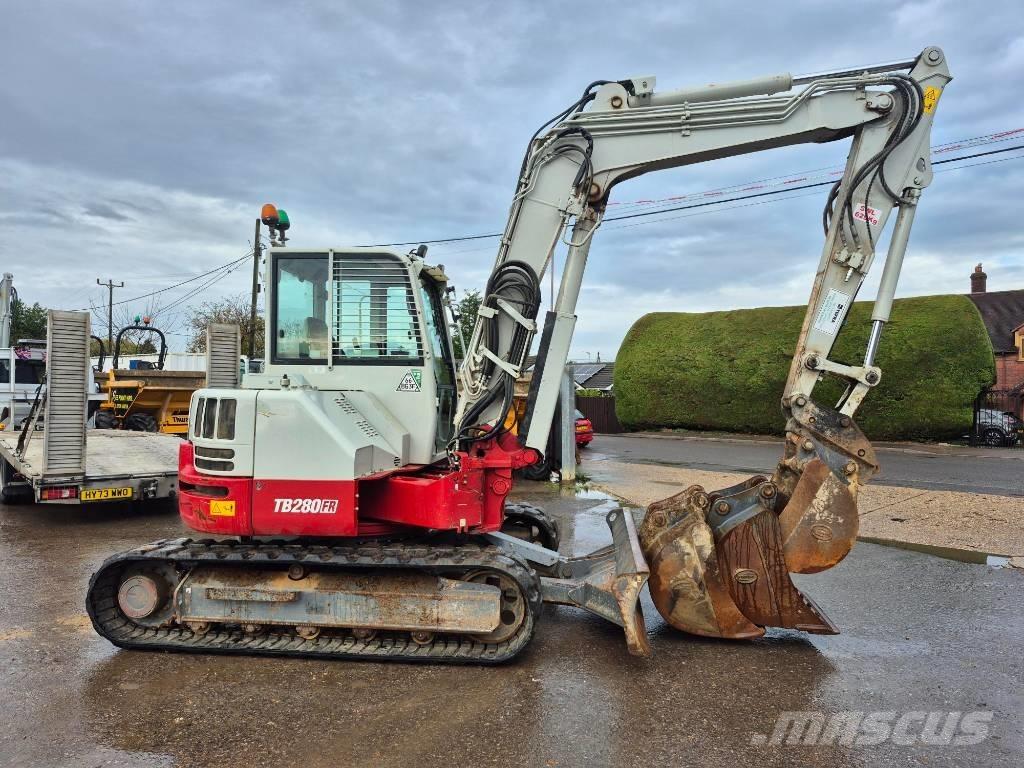 Takeuchi TB 280 FR Midi excavators  7t - 12t