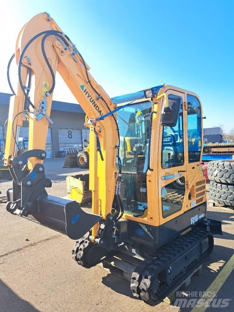Hyundai R18-9AK Mini excavators < 7t