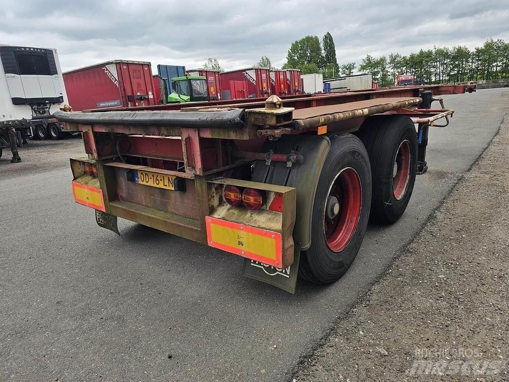 Pacton TXC 230-2 Containerframe/Skiploader semi-trailers