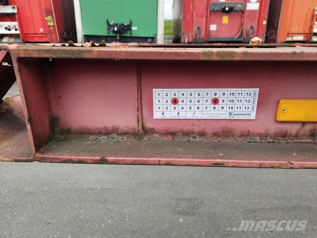 Pacton TXC 230-2 Containerframe/Skiploader semi-trailers